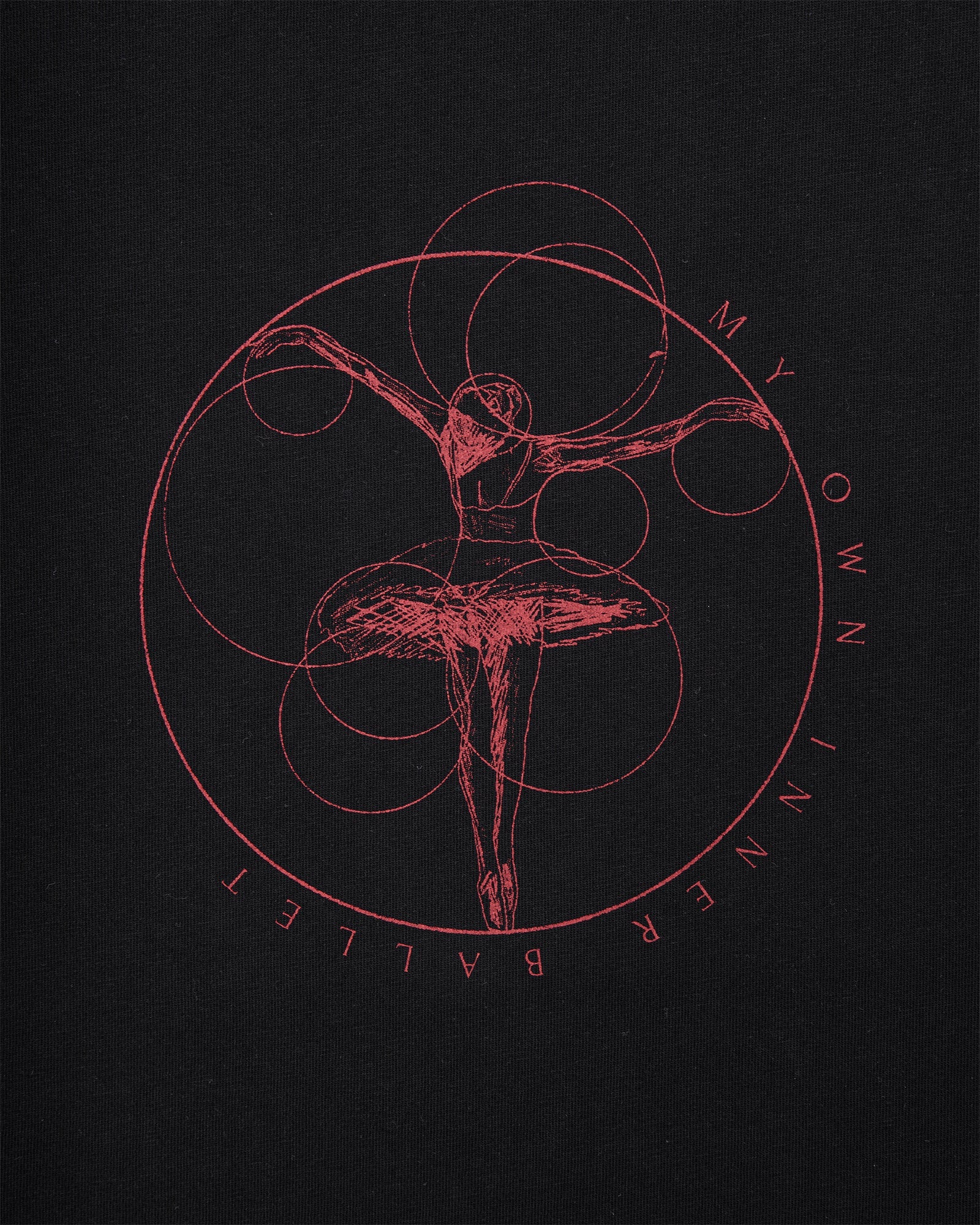 Ballet T-Shirt (Black) - Image 3