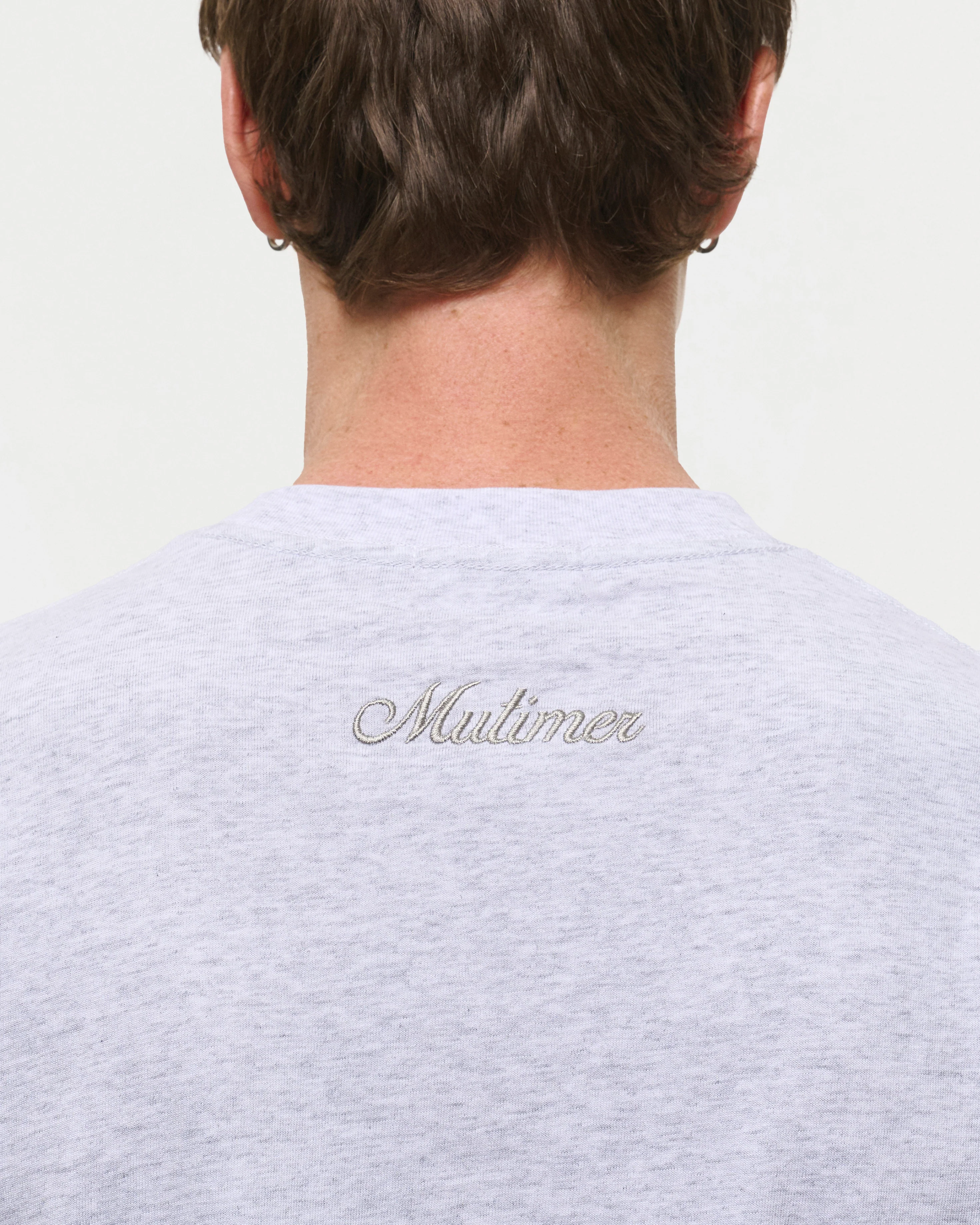 Heather Grey Everyday T-Shirt - Image 7
