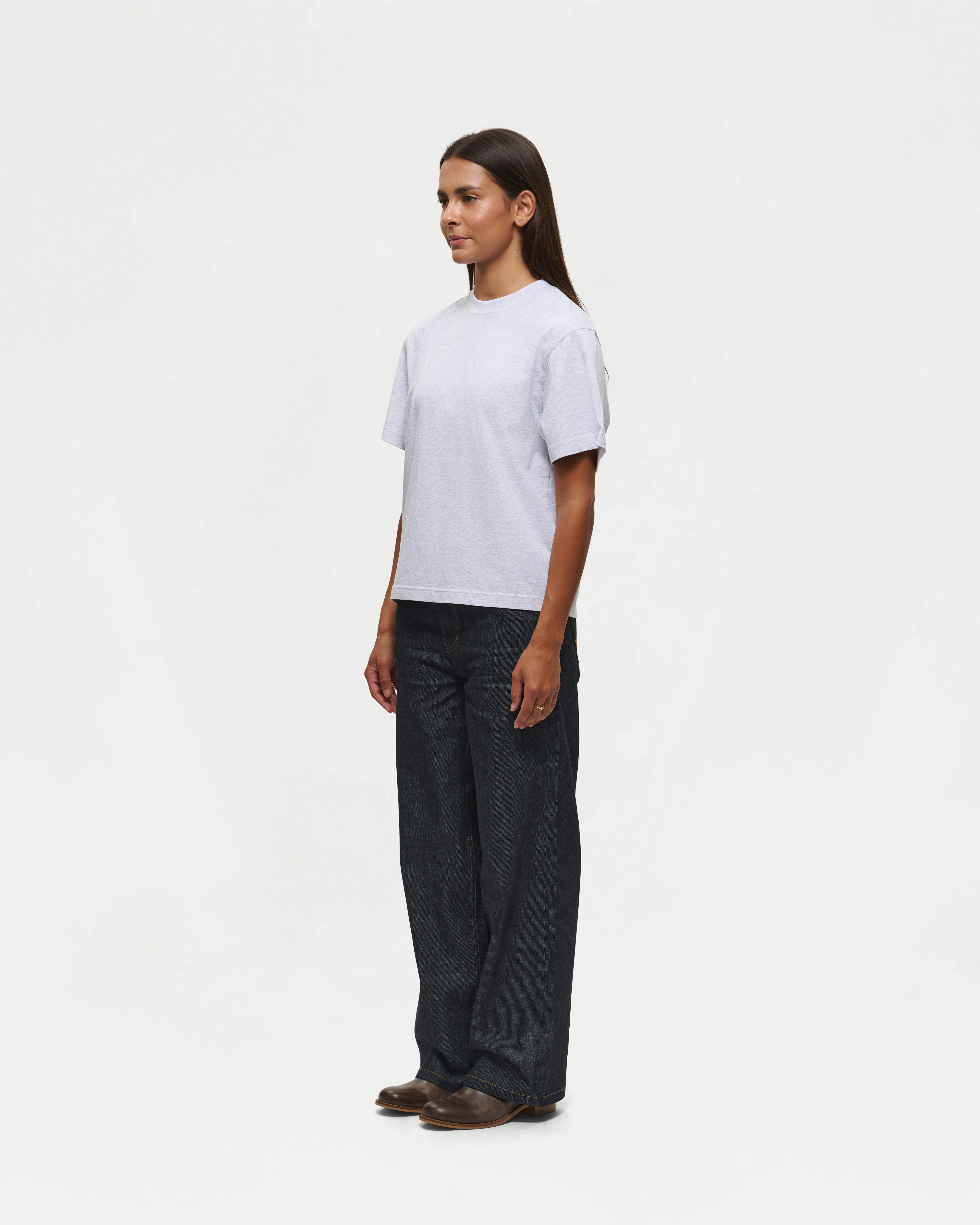 Heather Grey Everyday T-Shirt - Image 9