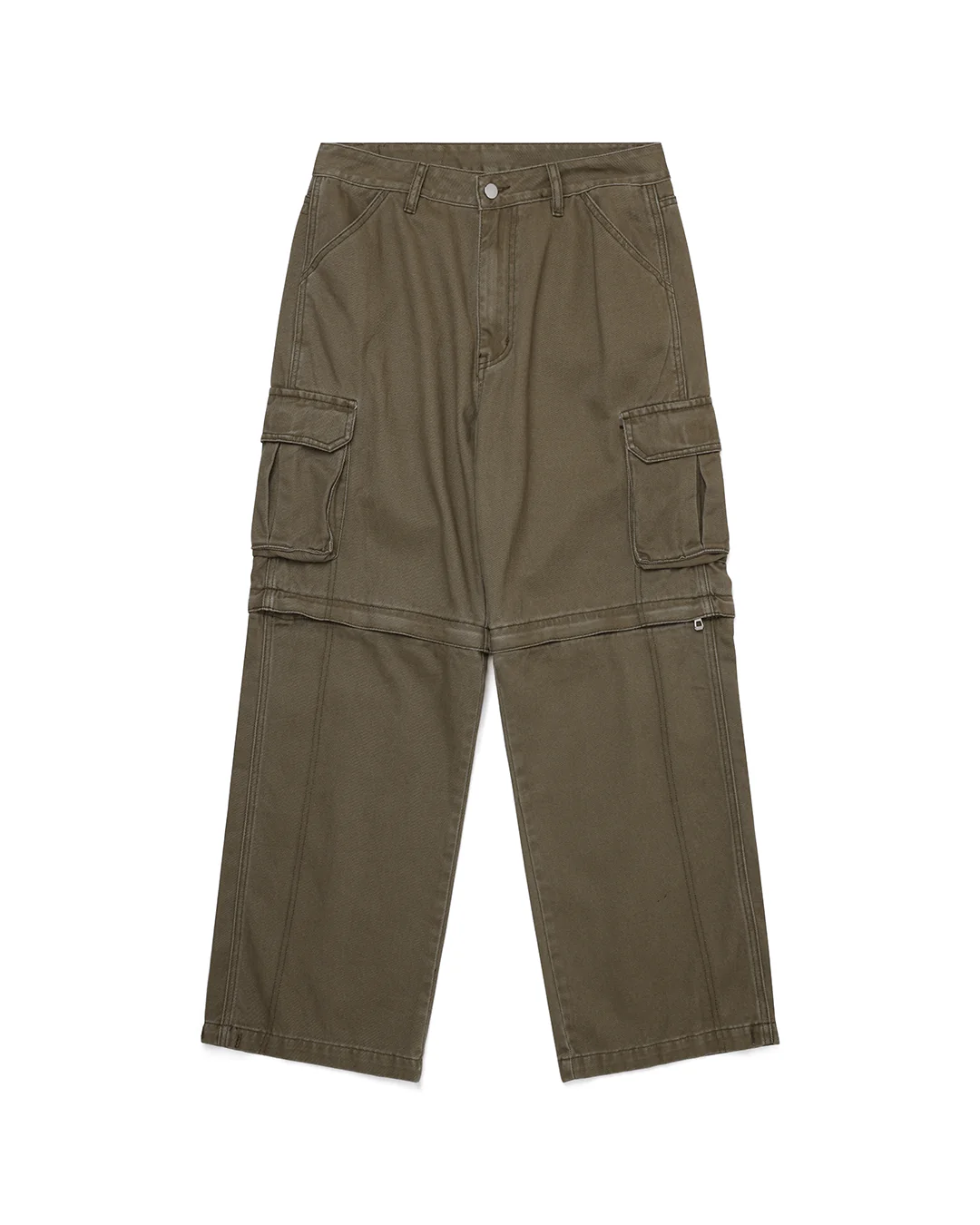 Husk Convertible Cargos - Khaki