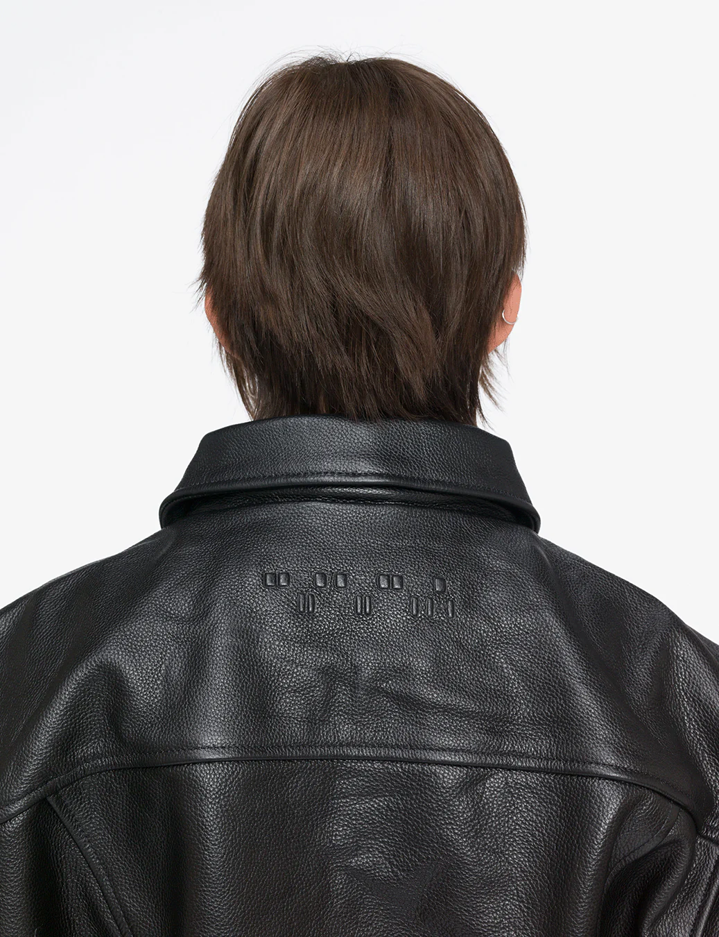 Leather Bomber Jacket - Image 10