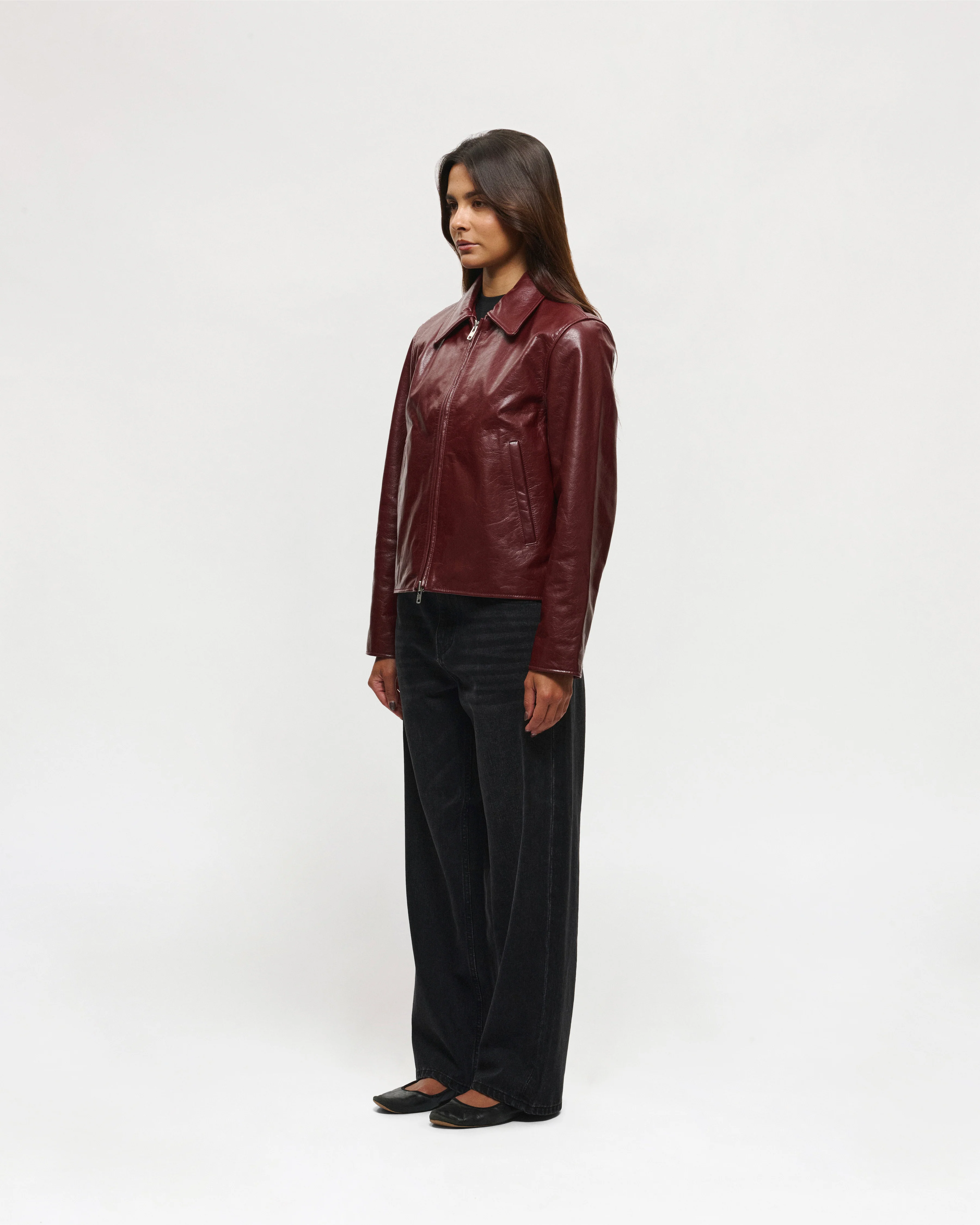 Linea Jacket (Bordeaux) - Image 12