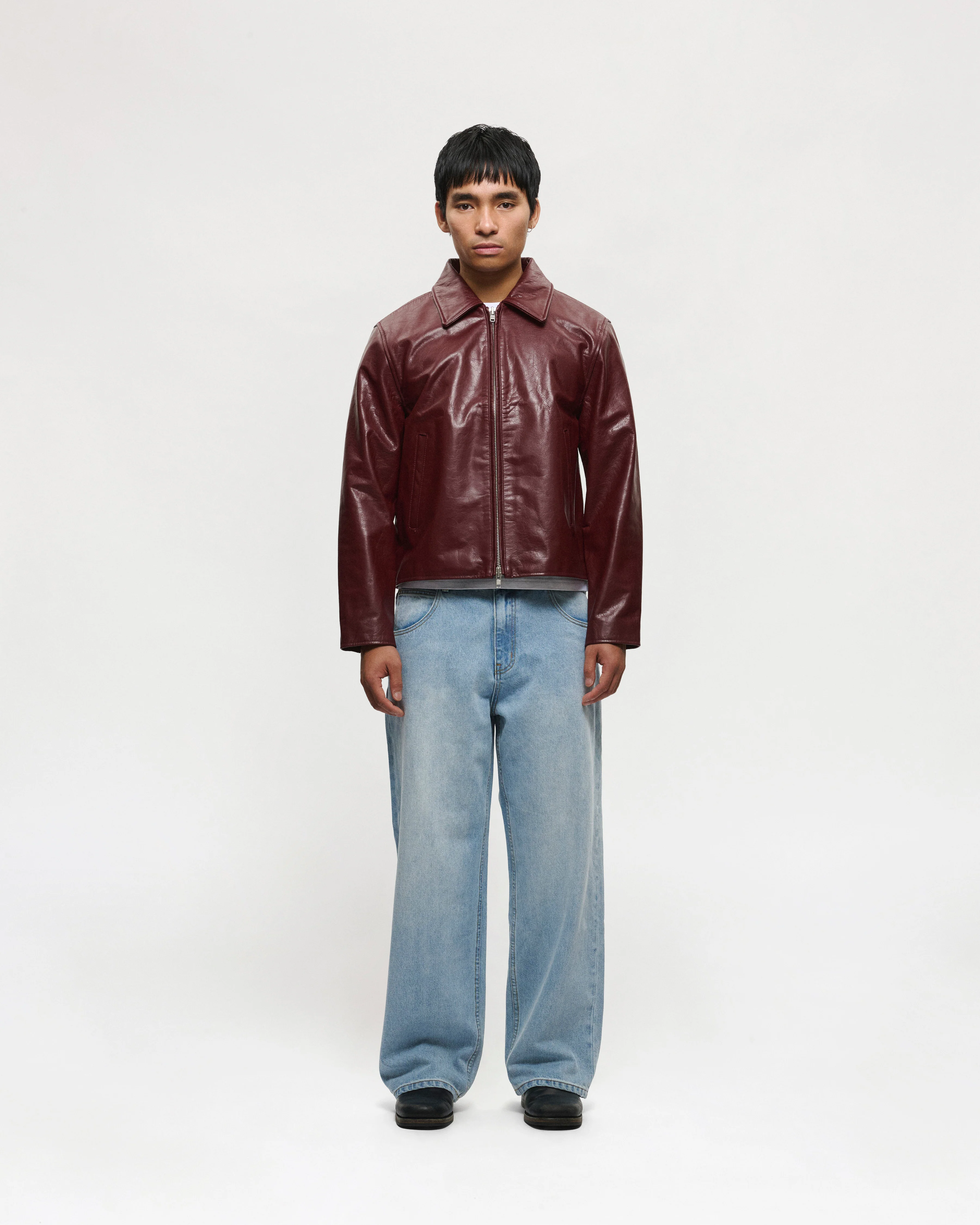 Linea Jacket (Bordeaux) - Image 5