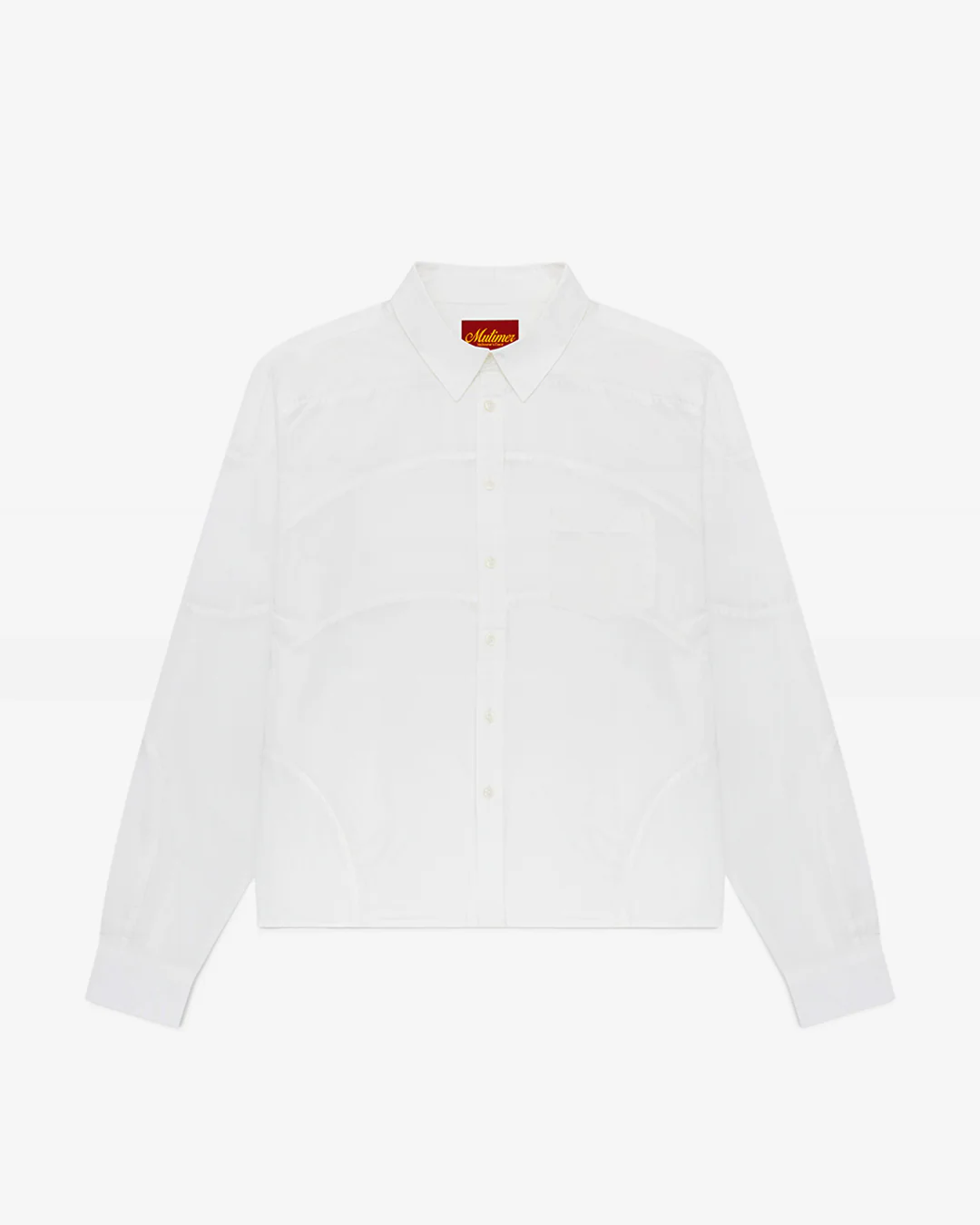 Panelled Button Up Shirt