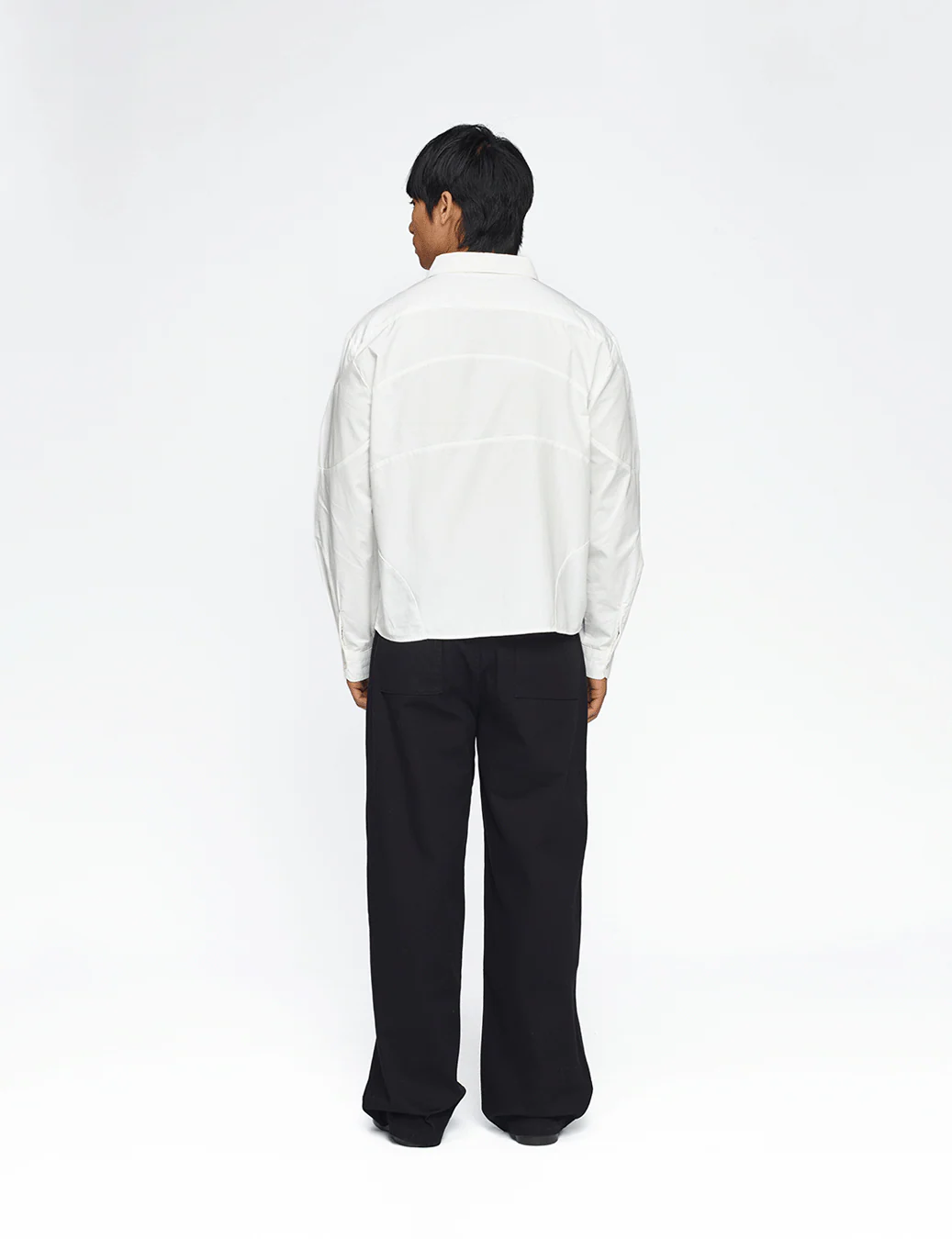 Panelled Button Up Shirt - Image 6
