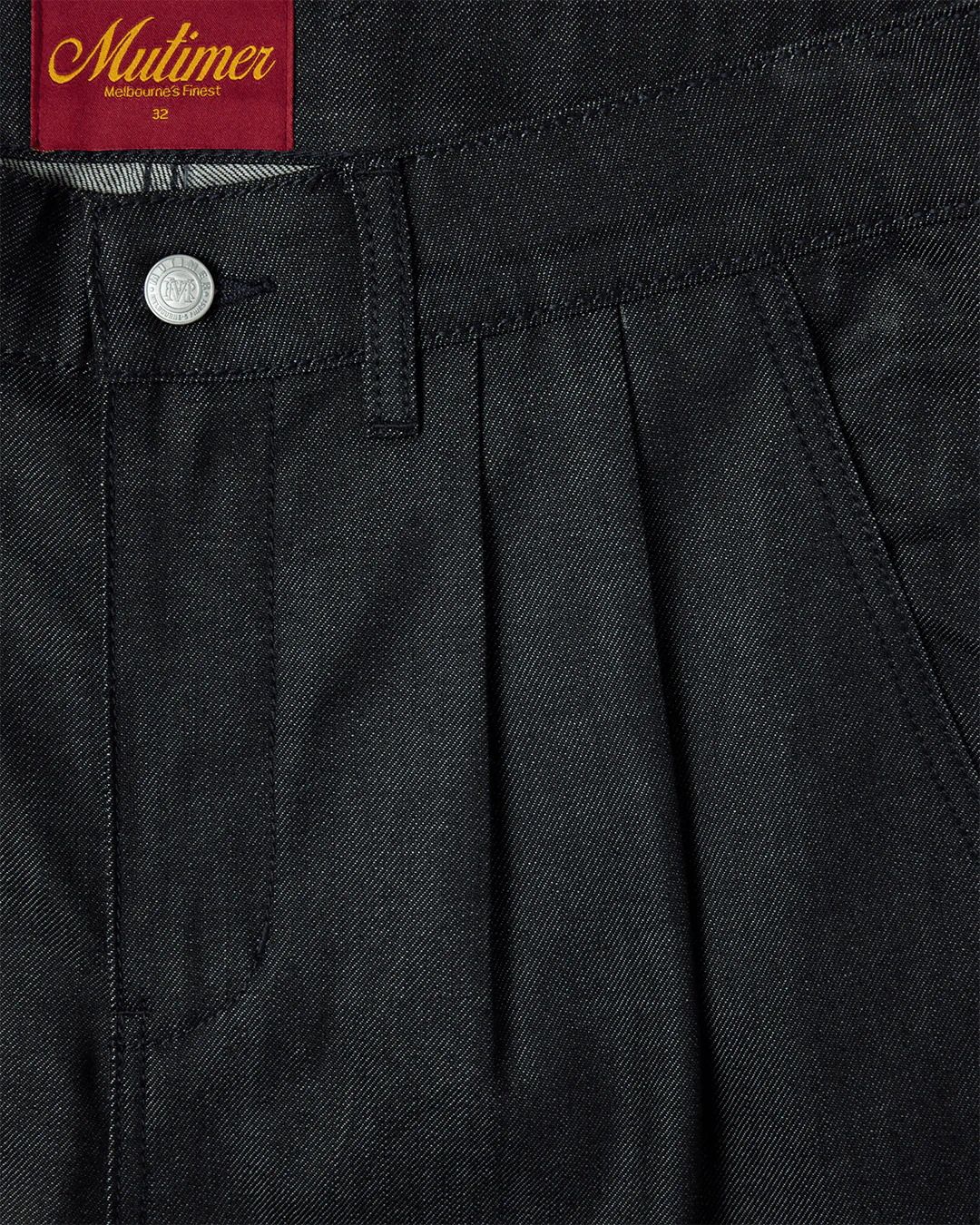 Raw Pleated Shorts - Image 3