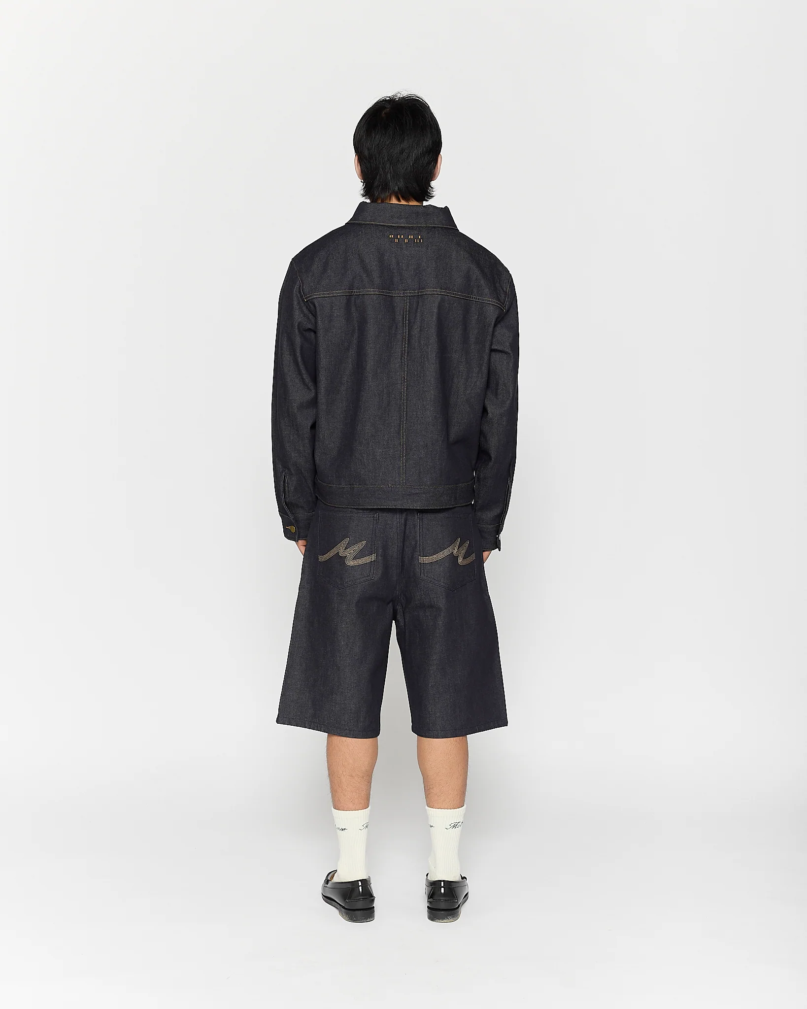 Raw Pleated Shorts - Image 7