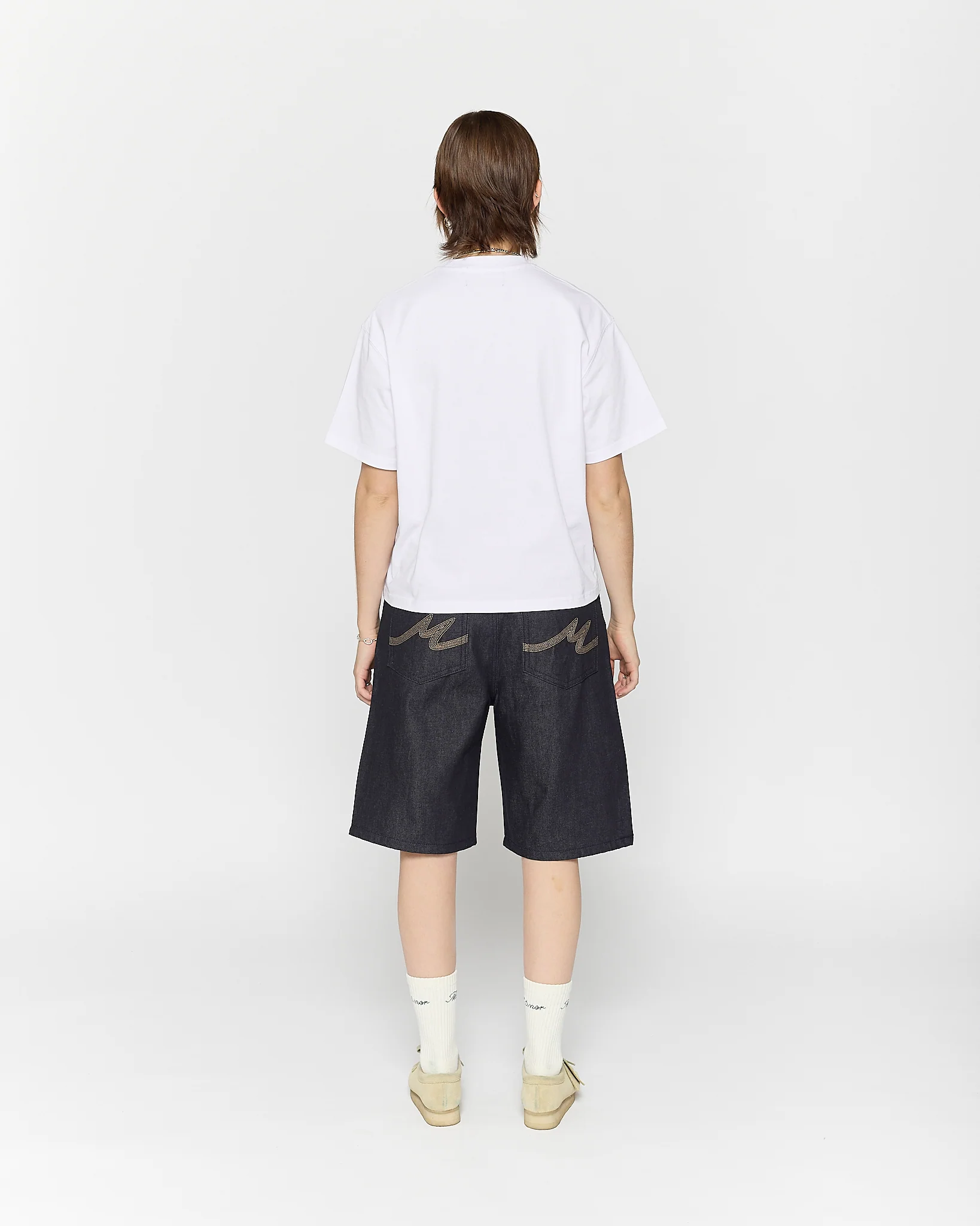 Raw Pleated Shorts - Image 9