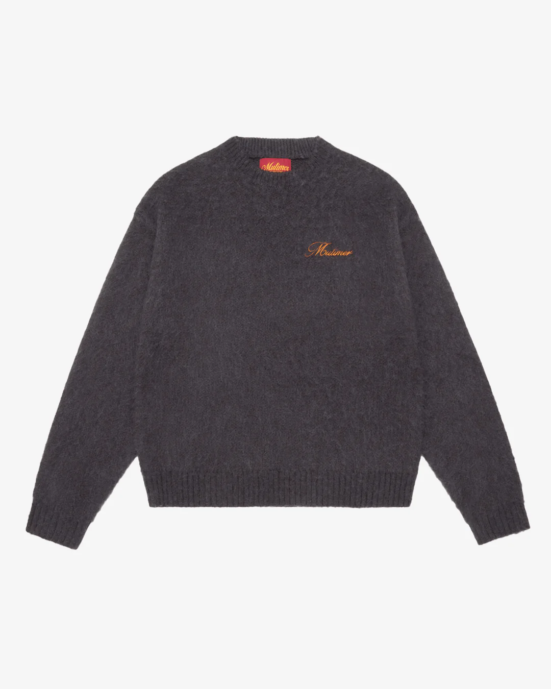 Shaggy Mohair Knit (Charcoal)