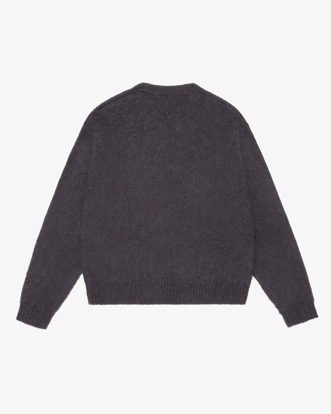 Shaggy Mohair Knit (Charcoal) - Image 2